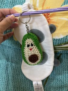 Avocado Keychain/bag Charm