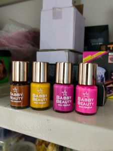 4 Piece Nail Paint