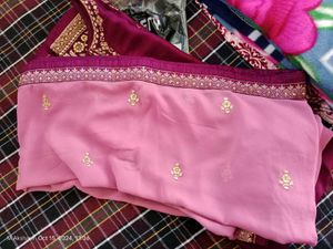 Heavy working kurti with dupatta