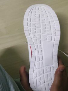 White Knit Sneakers