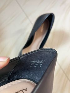 ALDO BLACK POINTED STILETTO HEELS