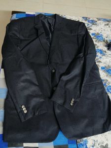 Peter England Men Blue Slimfit Formal Blazer