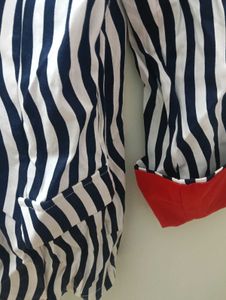 Striped Blazer