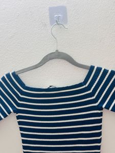 Striped Knit Top