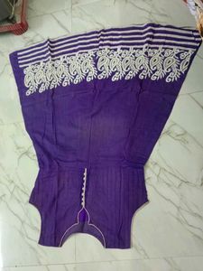 Purple 🟣 Cotton Dress