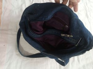 Blue Color Bag
