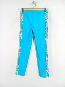 Blue Printed Dress (Girls)