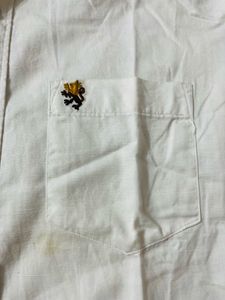 White Button-Down Shirt