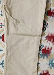 Slim fit Stretchable Charming Creame Pant