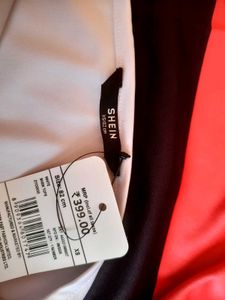 White Tube Top with Floral Accent