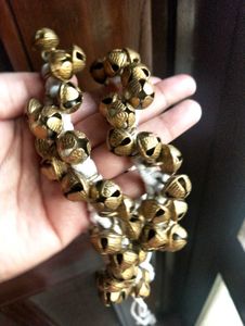 Kathak Ghunghroo Pair 50 bells Each, Cotton String