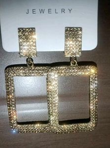 💥Statement Gold Square Earrings💥
