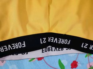 forever 21 yellow legging