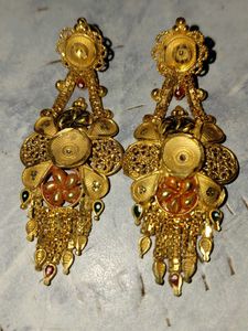 RolGold Dangle Earrings One Time Used
