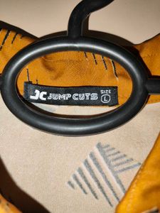 Patterned Mustard Shirt