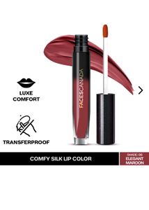 FACES CANADA Comfy Liquid Lipstick-Elegant Maroon
