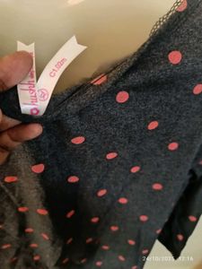 xl Polka Dot Top