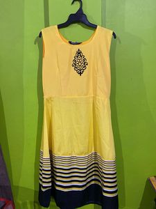 Bright Yellow Frock – Bust 32”, Waist 33”, Length
