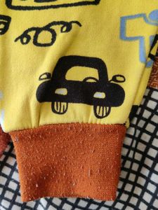 Cute Car Print Woolen Pants for kid