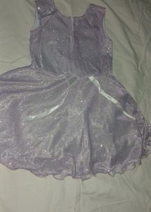 Lavender Colour Kids Western Dress 👗
