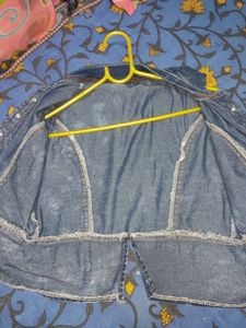 Denim Half Jacket