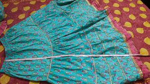 Anarkali Suit With Skirt And Dupatta (3 Piece)