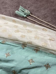 A Vaasa Green Kurta With Sequence Work