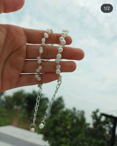 Pearl & Chain Bracelet
