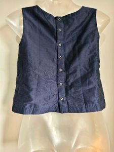 Small/ Medium Size Patch Work Crop Top