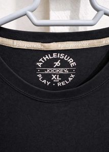 Jockey Black T-Shirt – Size XL