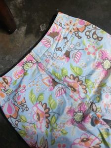 Never Worn Y2K Floral Printed Korean Jeans