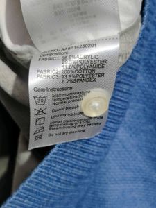 polo Stylish Blue Sweater