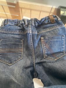 Belt Adjustable Jeans For Boys