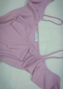 Cute Pink Ruffle Bodysuit