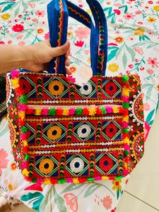 Embroidered Handbag
