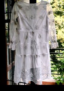 Beautiful Silver Grey Dress