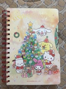 its a sanrio notebook
