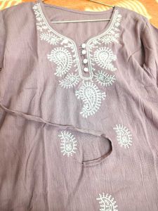 Lavender Kurti