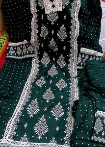 Kurta Pant Set With Dupatta