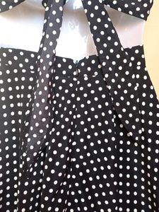 Polka Dot Co-ord Set shirt and top