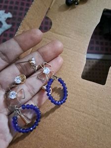 Blue Earrings