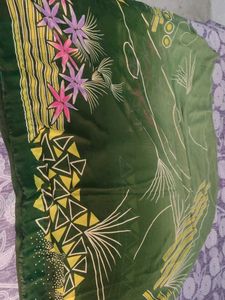 Green Colour Saree Daily Wear