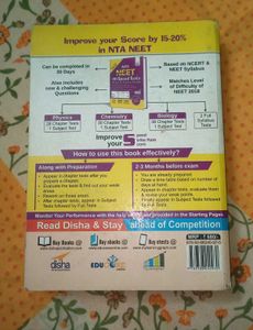 NEET 101 Speed Tests Book