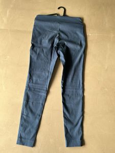 Blue Pull-On Pants