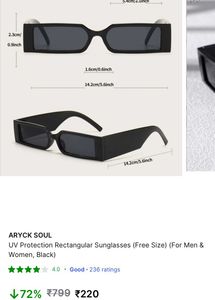 Uv Protection Regular Sunglasses