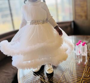 Beautiful Trail Dress For Baby Girl