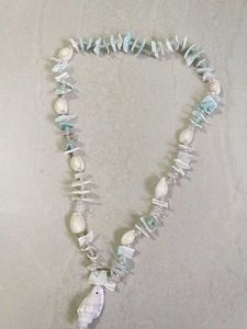 Imported Shell/Koadi &amp; Stone Beautiful Neck Piece