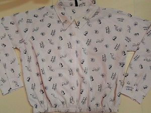 Cute Panda Print Blouse