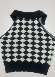 Diamond Pattern Vest Top