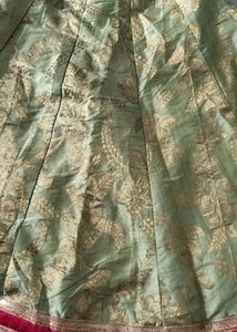 Beautiful Pista Colour Lehenga Choli